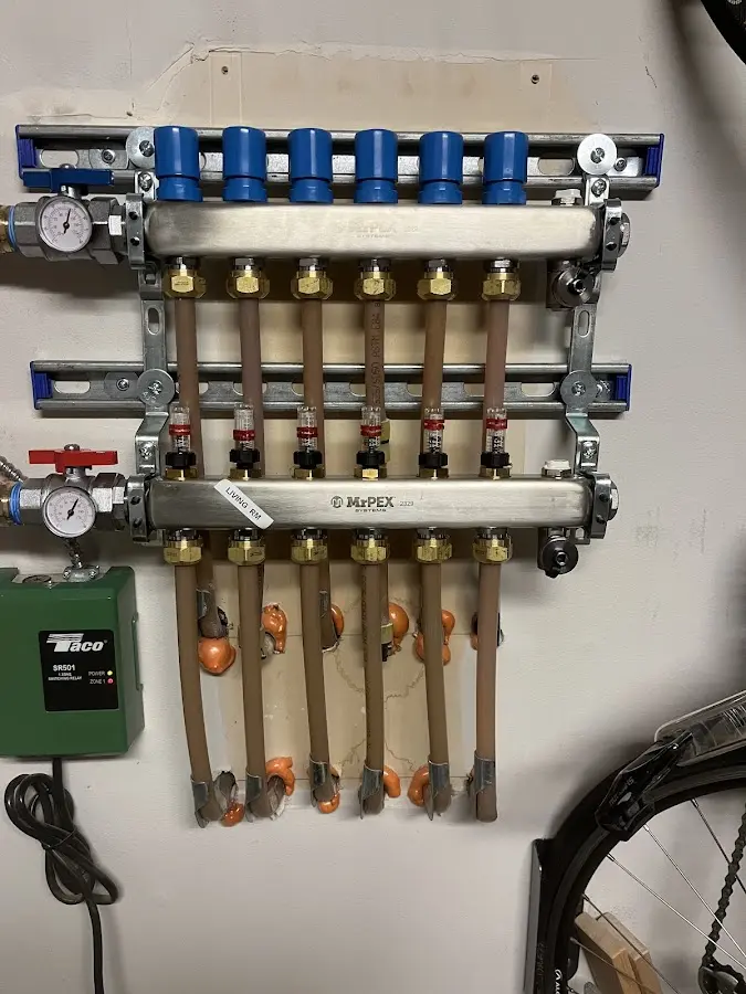 Plumber performing Leak Detection at a residential property in Nowata